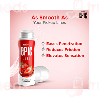 Manforce Epic Strawberry Flavour Lube 60Ml
